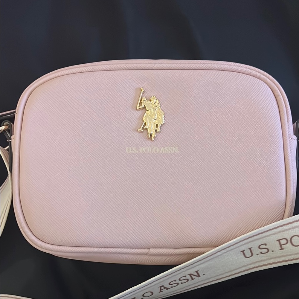 U.S. Polo Assn. Pink Crossbody Bag